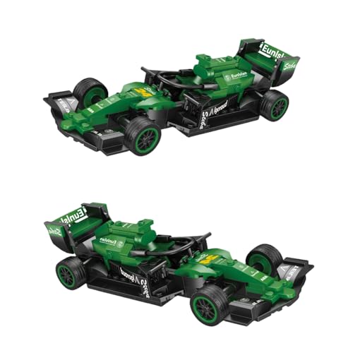 JVAVNE MOC Rennwagen Bausteine, F1 Rennwagen Klemmbausteine für Erwachsene(226 Teile), F1 Sportwagen Bausteine Sammlung, Geschenke für Kinder und Erwachsene von JVAVNE