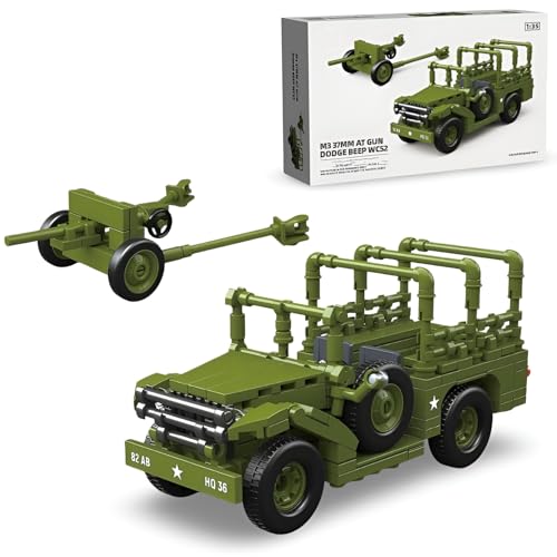 JVAVNE Militärfahrzeuge Bausteine, WW2 Militär Panzer Klemmbausteine, Militär Gepanzertes Fahrzeug Bausteine Modell, Geschenke für Erwachsene und Militärfans, 313 Teile JVAVNE Militärfahrzeuge Bausteine, WW2 Militär Panzer Klemmbausteine, Militär Gepanzertes Fahrzeug Bausteine Modell, Geschenke für Erwachsene und Militärfans, 313 Teile von JVAVNE