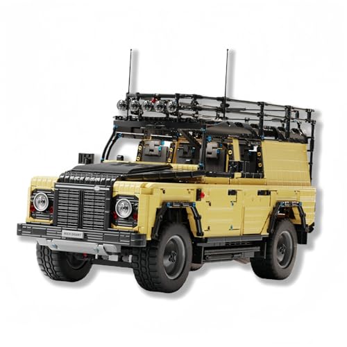 Technik Off-Road Bausteine Set, 3380 Teile Off-Road Fahrzeug Auto Spielzeug Bausteine Modell Bausatz, MOC Rennwagen Klemmbausteine Modell Spielzeug Kreatives Geschenk für Erwachsene Jugendliche von JVAVNE