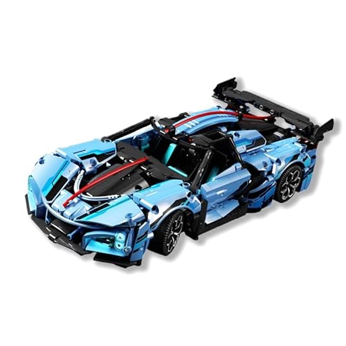 Technik Rennwagen Bausteine Set, 1188 Teile 1:14 Sportwagen Modellspielzeug, Supercar Fahrzeug Klemmbausteine Spielzeug Geschenke für Jugendliche Erwachsene, Kompatibel MOC Modell Bausatz Geschenk von JVAVNE