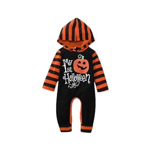 JVHYANFUL Geschwister Kleidung Neugeborenes Baby Jungen Halloween Sets Kürbis Langarm Fleece Reißverschluss Kapuzen Strampler Jacke Tops Gestreifte Hosen Füßige Leggings Kostüme Set JVHYANFUL Geschwister Kleidung Neugeborenes Baby Jungen Halloween Sets Kürbis Langarm Fleece Reißverschluss Kapuzen Strampler Jacke Tops Gestreifte Hosen Füßige Leggings Kostüme Set von JVHYANFUL