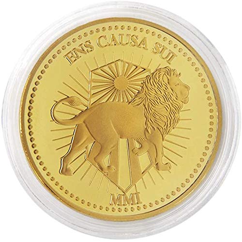 Waymore John W. Münze Film Kollektion Coin mit Geschenkbox und Baumwollbeutel Sammlungmünzen aus Zinklegierung Fans Cosplay Zubehör, Golden-40g-Durchmesser (1Stück) von ZYZYZK