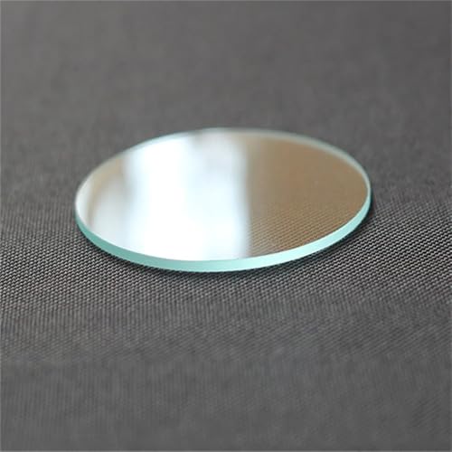 Transparente Glaslinse for dekorative Elemente, Durchmesser 15 mm bis 45 mm, Glaslinse zur Reparatur von Smartwatches, 1 mm dicker flacher Spiegel, 1 Stück(37.5mm) von JWOO