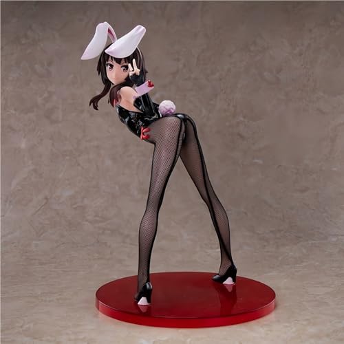 JWQWBRNL 13in Bunny Girl 1/4 Ecchi Figur Hentai Figur nsfw Anime Mädchen Süße Puppe Dekor Modell Cartoon Sammlung von JWQWBRNL