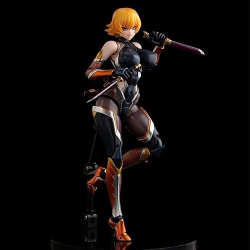 JWQWBRNL Anime-Actionfigur, Zeichentrickfigur, Statue, Figur, realistisches Sammlermodell, Spielzeug for Erwachsene, 16 cm(Orange) von JWQWBRNL