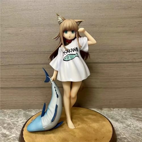 JWQWBRNL Ecchi-Figur, Anime-Mädchen-Figur, Waifu-Figur, Hentaii-Figur, Dekorations-Ornamente, Nime-Sammlung, Puppengeschenk, Modellspielzeug(C) von JWQWBRNL