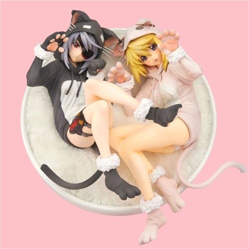 JWQWBRNL Ecchi-Figur, Hentai-Figur, NSFW, Anime-Mädchen-Figur, süße Puppe, Dekor, Modell, Cartoon, Anime-Mädchen-Sammlung, 21 cm(2PCS) von JWQWBRNL