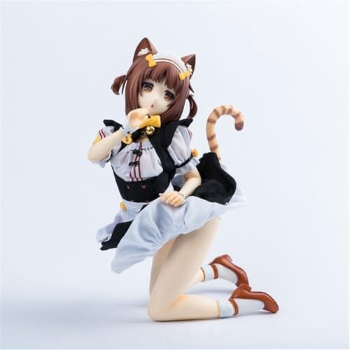 JWQWBRNL NSFW Anime-Mädchen-Figur Ecchi-Figur 1/4 Actionfigur Modell Spielzeug Sammlung Puppe Statue for Erwachsene Ornament Abnehmbare Kleidung Softchest(Brown) von JWQWBRNL