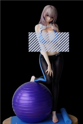 JWQWBRNL Nsfw-Figur Ecchi-Figur Anime-Figur 1/6 Yoga-Mädchen-Aoi Süße Puppendekoration Modell Cartoon-Spielzeugfigur Anime-Mädchen-Serie 28 cm von JWQWBRNL