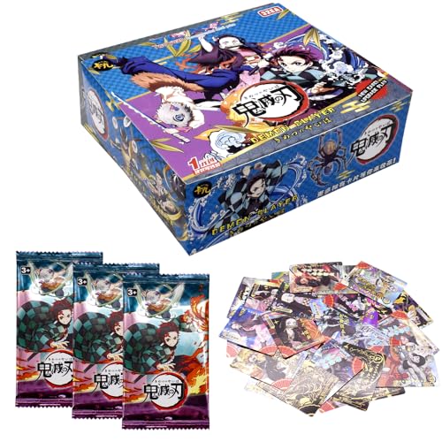 DemonSllayer Anime Cards, Anime Trading Cards Set Cartoon Trading Cards Card Game Booster Pack Solitaire Card Box Birthday Gift for Anime Enthusiasts 90 Pieces DemonSllayer Anime Cards, Anime Trading Cards Set Cartoon Trading Cards Card Game Booster Pack Solitaire Card Box Birthday Gift for Anime Enthusiasts 90 Pieces von JXBBAAC