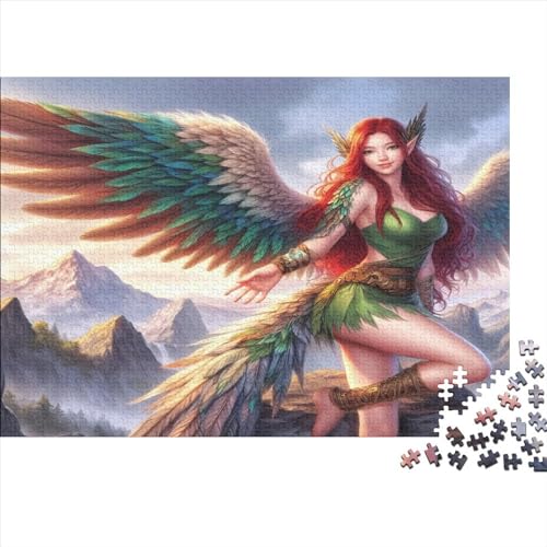 Engel-Puzzle, 1000 Teile, für Erwachsene, Puzzle, Lernspiele, 1000 Teile (75 x 50 cm) von JYJLRJ