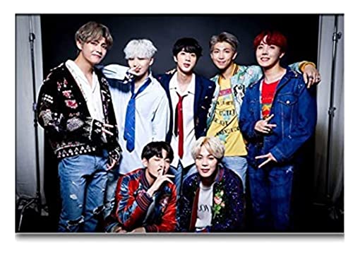 JYSHC 1000 Stück Puzzle Korean Band BTS Boy Poster Erwachsene Kinder Holzspielzeug Lernspiel Gt343Kp von JYSHC