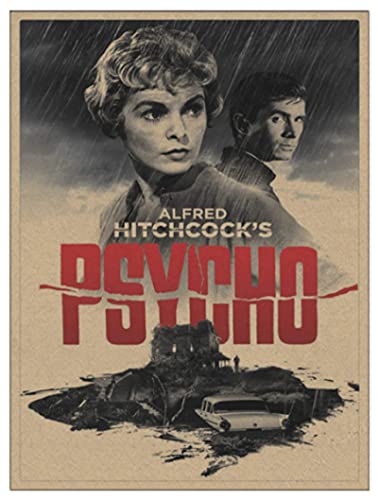 JYSHC Alfred Hitchcock'S Psycho Horror Film Poster Holz Puzzle 1000 Teile Spielzeug Für Erwachsene Dekompressionsspiel Py05Na von JYSHC