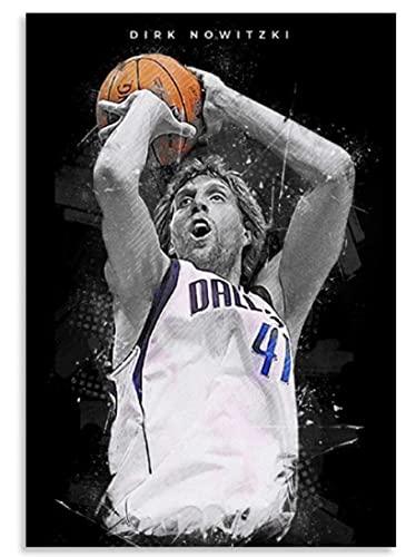 JYSHC Dirk Nowitzki Basketball Spieler Poster Holz Puzzle 1000 Teile Für Erwachsene Spielzeug Dekompressionsspiel Gt773Kp von JYSHC