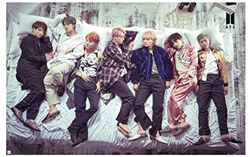 JYSHC Holzpuzzle 1000 Teile BTS Gruppe Poster Erwachsene Kinder Spielzeug Wanddekoration Cz029Vy von JYSHC