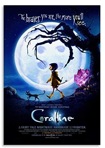 JYSHC Puzzle 1000 Teile Coraline Poster Holz Spielzeug Für Erwachsene Dekompressionsspiel Gt929Cx von JYSHC