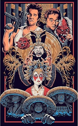 Jyshc 1000 Teile Holzpuzzle Klassische Horrorfilme Little China Filmkunst Bilder Für Erwachsene Familie Puzzle Herausforderung Puzzle Spiel Dp35Zw von JYSHC