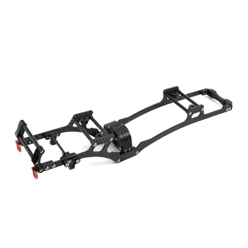 JYYTERD RC Auto Upgrade-Teile Kompatibel Mit Axial Für SCX10 1/10 RC Crawler Auto DIY Upgrade Teile Für LCG Für Chassis Kit Rahmenschiene Unterfahrschutz Getriebe Stoßstangenset von JYYTERD