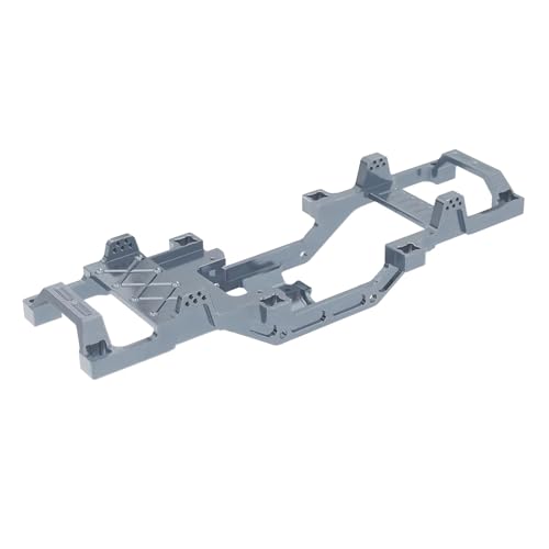 JYYTERD RC Auto Upgrade-Teile Kompatibel Mit FMS Für FCX24 Für Xiaoqi 1/24 RC Auto Teile Zubehör Metall Upgrade Umrüstung CNC Prozess Für Chassis Rahmen(Gray) von JYYTERD