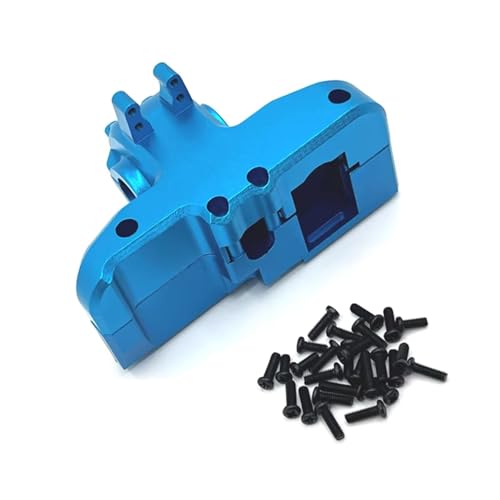 JYYTERD RC Auto Upgrade-Teile Kompatibel Mit MJX 14209 14210 1/14 RC Autoteile Metallzubehör Verbesserte Getriebeabdeckung Getriebeabdeckung(Blue) von JYYTERD