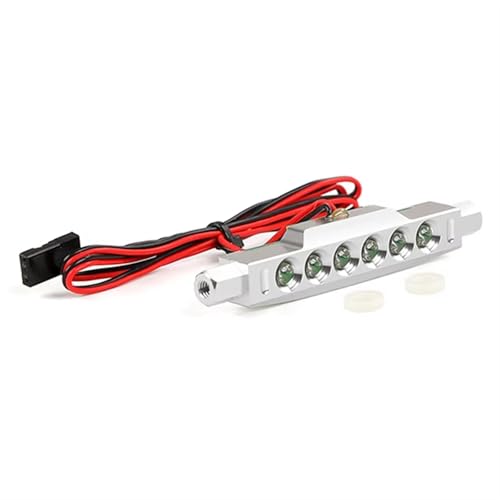 JYYTERD RC Auto Upgrade-Teile Kompatibel Mit ROVAN Für KM Für Hpi Für Baja 5B 1/5 Rc Auto Upgrade Teil Zubehör CNC Rücklicht Licht Lampe(Silver) von JYYTERD