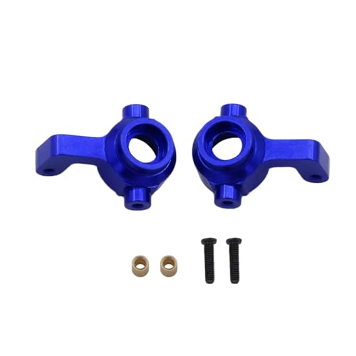 JYYTERD RC Auto Zubehör Für Buggy Für Remo Für Hobby Für Smax 1631 1635 1651 1655 1/16 RC Auto Metall Upgrade Teile Für Schaukel Arm Achse Montieren C Basis Lenkung Gruppe Tasse(Blue,Steering Cup) von JYYTERD