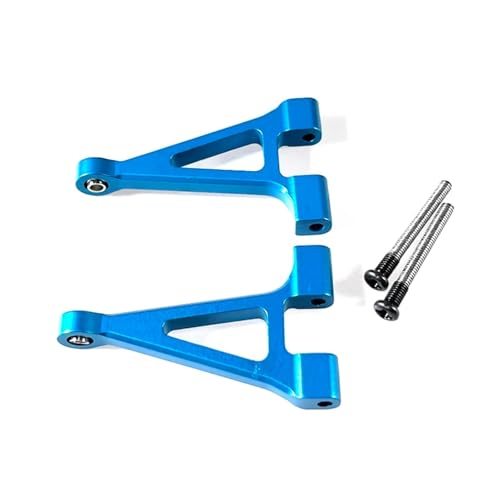 JYYTERD RC Auto Zubehör Für Mjx Für Hyper Go 1/14 14301 14302 Fernbedienung Auto Geändert Zubehör Teile Verbesserte Metall Hinten Oberen Für Schaukel Arm RC Ersatzteile(Blue) von JYYTERD