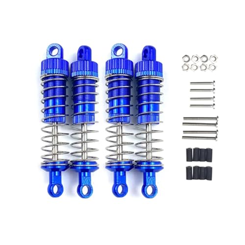 JYYTERD RC Auto Zubehör Für WPL C14 C24 C34 1/16 RC Auto Upgrade Teile Zubehör Metall Stoßdämpfer RC Auto Ersatz DIY Teile RC Ersatzteile(Blue) von JYYTERD