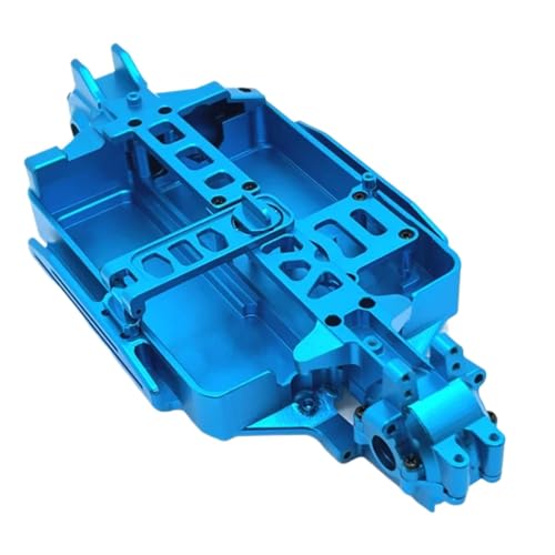 JYYTERD RC Teile Für Mjx Für Model Für H16 M162 16207 16208 16209 16210 1/16 RC Auto Teile Zubehör Metall Verbesserte Für Chassis Vorne Und Hinten Waveboxen(Blue) von JYYTERD