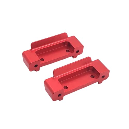 JYYTERD RC Teile Für WLtoys Für A949 A959 A969 A979 K929 184011 RC Auto Teile Metall Upgrade Refit Vorne Und Hinten Unteren Für Schaukel Arm Leuchten Schutz Bar(Red) von JYYTERD