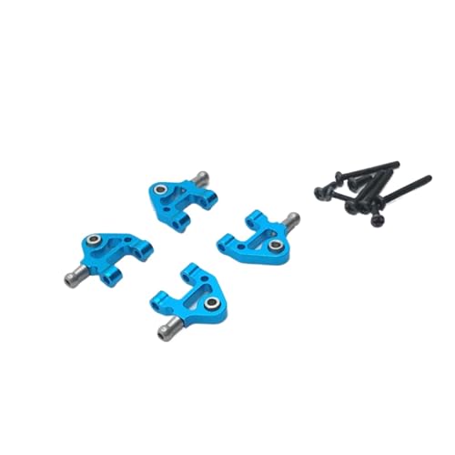 JYYTERD RC Teile Für WLtoys Für K969 K979 K989 K999 P929 P939 284131 1/28 RC Auto Upgrades Teile Zubehör Metall Upgrade Unteren Für Schaukel Arm(Blue) von JYYTERD