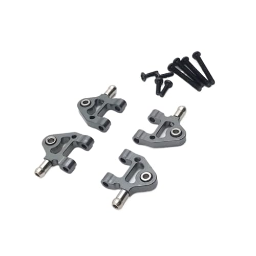 JYYTERD RC Teile Für WLtoys Für K969 K979 K989 K999 P929 P939 284131 1/28 RC Auto Upgrades Teile Zubehör Metall Upgrade Unteren Für Schaukel Arm(Gray) von JYYTERD