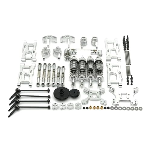 JYYTERD RC Teile Für Wltoys 1:14 144001 144002 144010 1:12 124019 124017 RC Autozubehör Upgrades Teile Umbausätze Schwingenstoßdämpfersatz(White) von JYYTERD