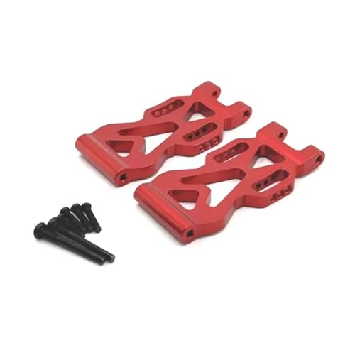 JYYTERD RC Teile Kompatibel Mit SCY 16101 16102 16103 16104 16106 16201 1/16 RC Q117 RC Autoteile Hinten Unten Für Schaukel Arm(Red) von JYYTERD