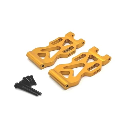 JYYTERD RC Teile Kompatibel Mit SCY 16101 16102 16103 16104 16106 16201 1/16 RC Q117 RC Autoteile Hinten Unten Für Schaukel Arm(Yellow) von JYYTERD