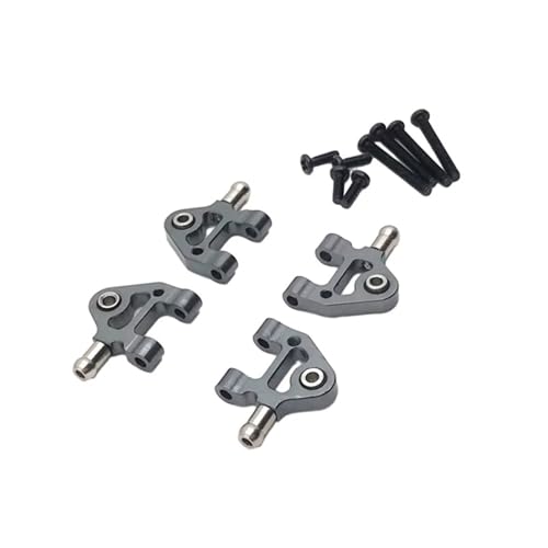 JYYTERD RC Teile Kompatibel Mit WLtoys 284161 284010 284131 K969 K979 K989 K999 P929 P939 1/28 RC Auto Ersatzteile Zubehör Metall Untere Für Schaukel Arm(Gray) von JYYTERD