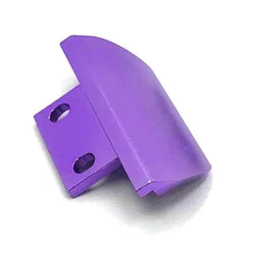 JYYTERD RC Teile Kompatibel Mit Wltoys 184016 144001 144010 144016 124007 124017 124019 RC Auto Upgrade Teile Zubehör Metall Frontstoßstange(Purple) von JYYTERD