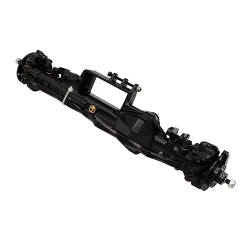 JYYTERD RC Vorder Hinter Achse Kompatibel Mit Axial RBX10 Für Ryft Metal Vorder- Und Hinterachsenbaugruppen 1/10 RC Offroad-Upgradezubehör(Black,Front Axle) von JYYTERD