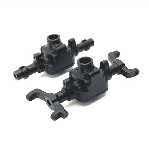 JYYTERD RC Vorder Hinter Achse Kompatibel Mit FMS 1/18 RC-Auto, Metall-Upgrade-Ersatzteile Für Vorder- Und Hinterachsbaugruppe(Black) von JYYTERD