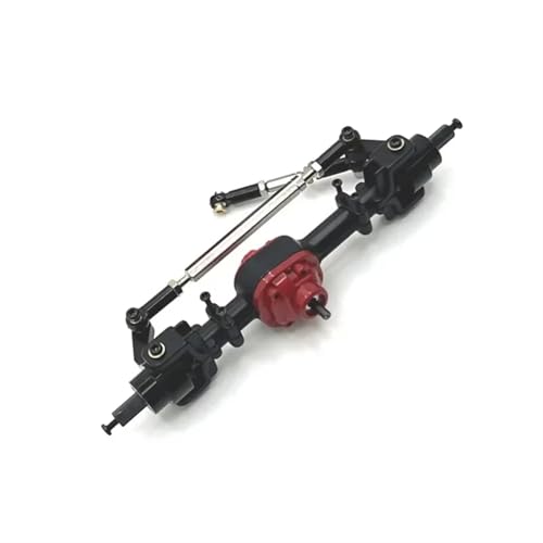 JYYTERD RC Vorder Hinter Achse Kompatibel Mit MN MN82 LC79 MN78 1/12 RC-Autoteilen, Metall-Vorder- Und Hinterachsbaugruppen, Upgrade-Ersatzteile(Black,Front Axle) von JYYTERD