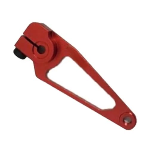 JYYTERD RC-Zubehör 50mm CNC Aluminium Servo Arm Horn 25T 1/8 1/10 Skala Modell Fernbedienung Automobil Schiff Flugzeug Drehmoment Metall Modifizierte Teile(Red) von JYYTERD