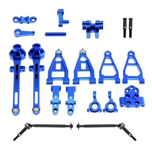 JYYTERD RC-Zubehör Für 58719 1:10 2WD RC Fahrzeuge Fernbedienung Auto Upgrade Kits Einfach Zu Installierende Änderungszubehör(Blue) von JYYTERD