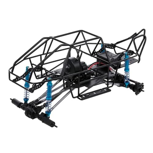 JYYTERD RC-Zubehör Für Axial Für SCX10 II 90046 90047 1/10 RC Teile Crawler Klettern Auto DIY 313mm RC Auto Rahmen Radstand Chassis Rahmen Mit Tries(Color2) von JYYTERD