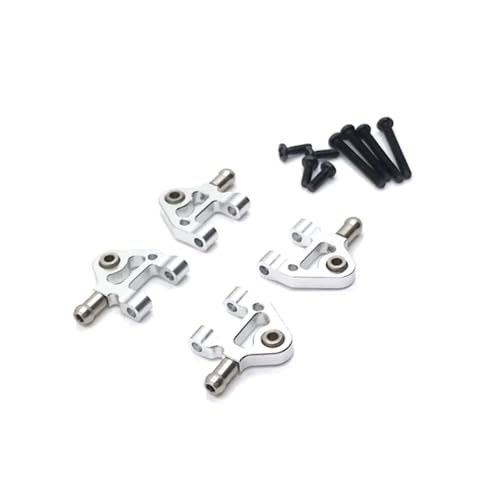 JYYTERD RC-Zubehör Für WLtoys 1/28 284131 K969 K979 K989 K999 P929 P939 RC Teile Metall Upgrade Unteren Schaukel Arm Änderung Zubehör(Silver) von JYYTERD