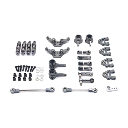 JYYTERD RC-Zubehör Für Wltoys 284131 K969 K979 K989 K999 P929 1/28 RC Metall Upgrade Teile Kit Schaukel Arm Lenkung Tasse Stoßdämpfer von JYYTERD