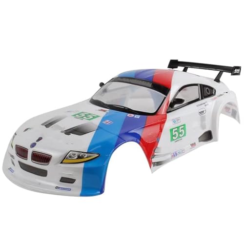 JYYTERD Rc Car Zubehör 2023 1/10 RC-Autoschale, Karosserie Mit Flügel, PVC-RC-Schale, Verwendung Einer Hartbox Für 1:10 RC Für Hobby-Driftauto, 180 Mm Breite(F) von JYYTERD