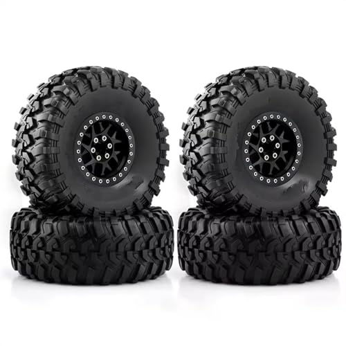 Kompatibel Mit Axial Für SCX10 Für Wraith RR10 Für Capra Für Traxxas 1/8 1/10 RC Crawler Auto 135 Mm Metall 2,2 Zoll Beadlock Felgenreifen RC Auto Reifen von JYYTERD