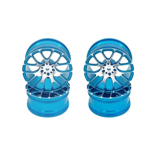 RC Teile Für HSP Für HPI Für Redcat Für Kyosho Für Sakura Für Tamiya Für TT02 MN86K 1/10 RC Straße Aluminium Legierung 52 * 26MM Fernbedienung Rad Hub(Blue) von JYYTERD