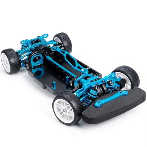 RC Teile Kompatibel Mit Tamiya Für TT02 1/10 RC Car Upgrade-Teile Ersatzzubehör Metall Und Kunststoff Für Chassis-Rahmen-Montageset von JYYTERD