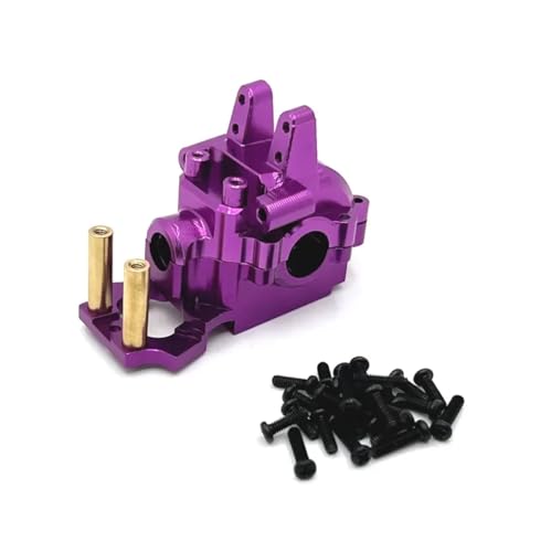 RC-Zubehör Für MJX Für Hyper Für Go 14209 14210 14301 14302 14303 1/14 RC Teile Metall Front Getriebe Gehäuse Getriebe Differential Fall Modifizierte Teile(Purple) von JYYTERD